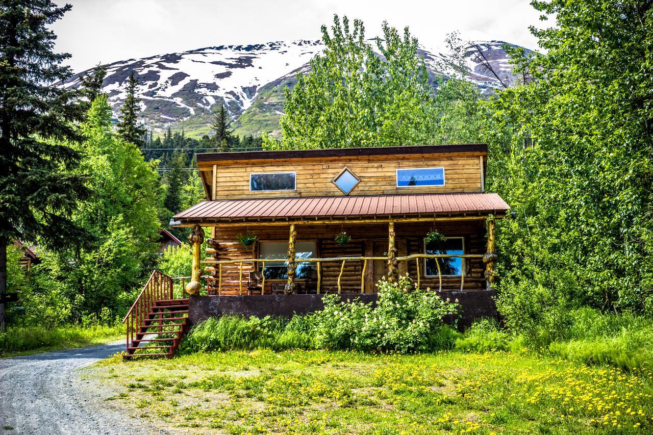Midnight Sun Log Cabins Moose Pass 외부 사진