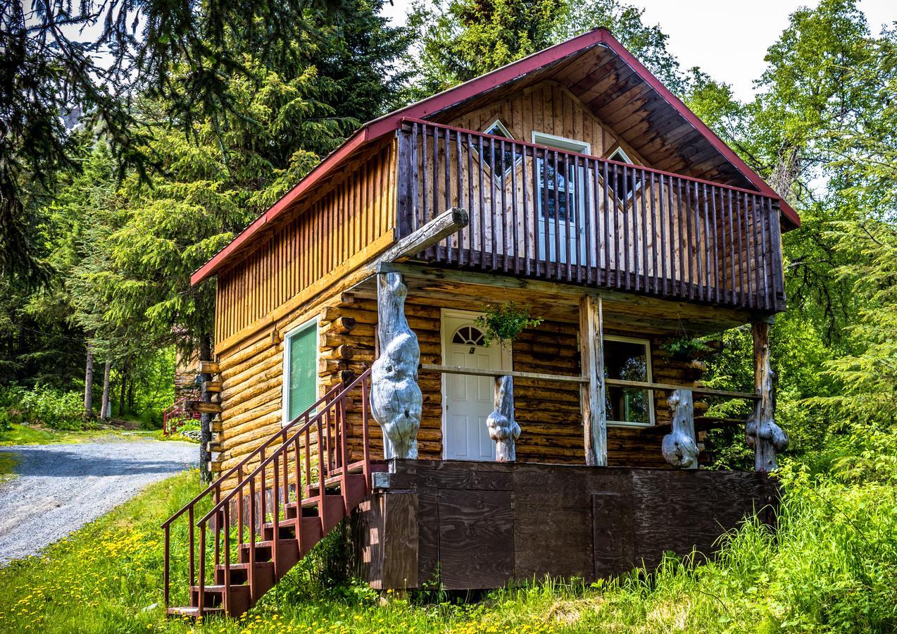 Midnight Sun Log Cabins Moose Pass 외부 사진